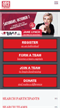 Mobile Screenshot of aidswalkwis.org